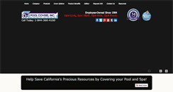 Desktop Screenshot of poolcoversinc.com